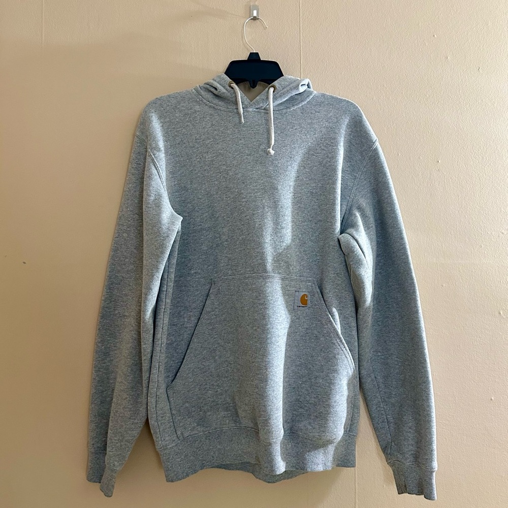 Carhartt K288 HGY Original Fit Logo Sleeve Men’s Size Small Gray